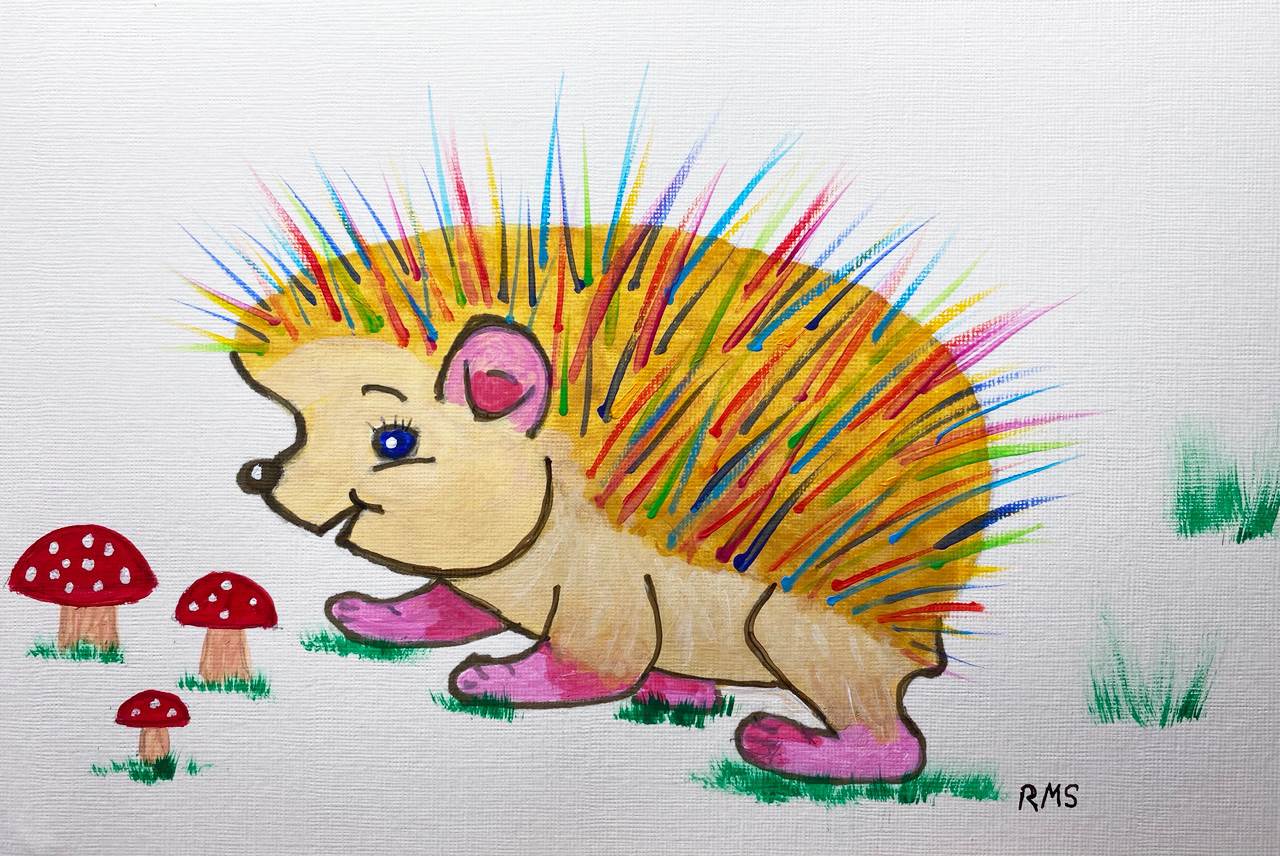 MFPA Colourful Hedgehog