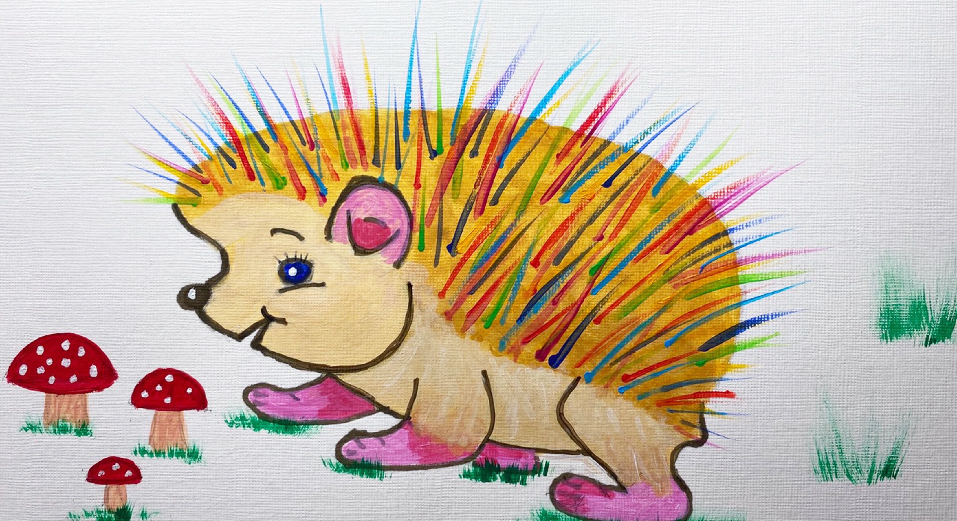 MFPA Colourful Hedgehog