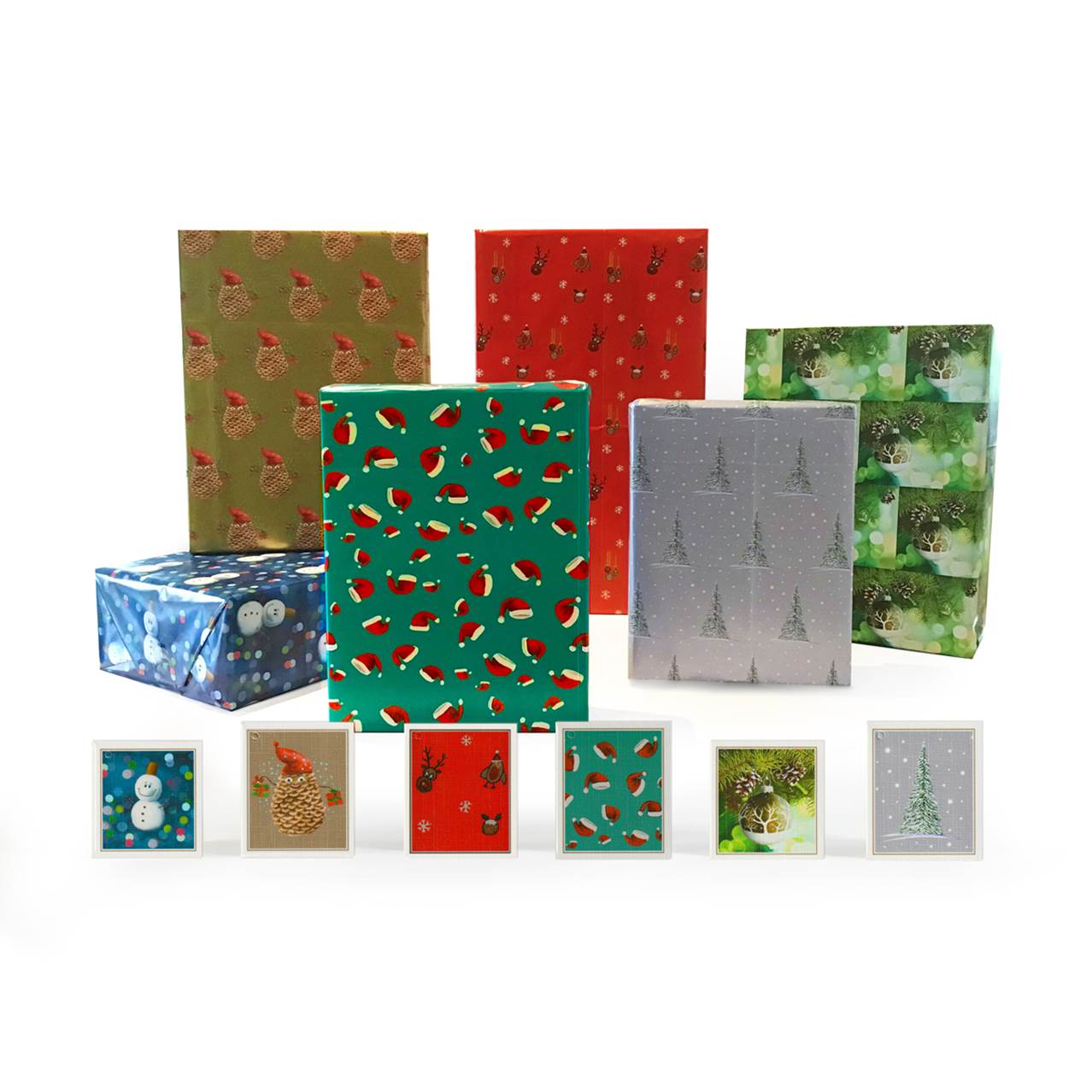 2022 Square Canvas Christmas Gift Wrap