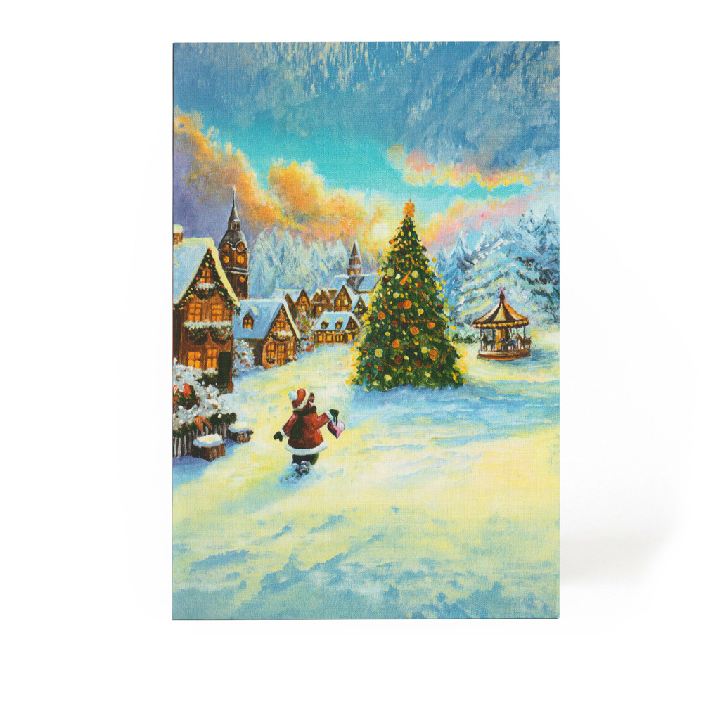 2026 615 Village At Christmas Card