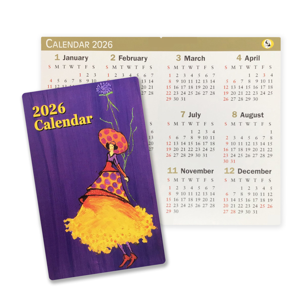 Pocket Calendar Square Canvas