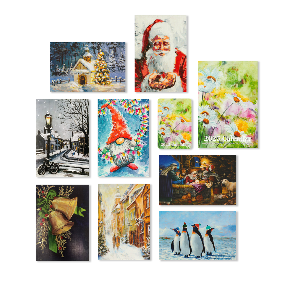 2024 8 Cards & Calendar Set