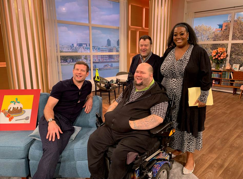Tom And Bazza With Alison Hammond And Dermot O’Leary