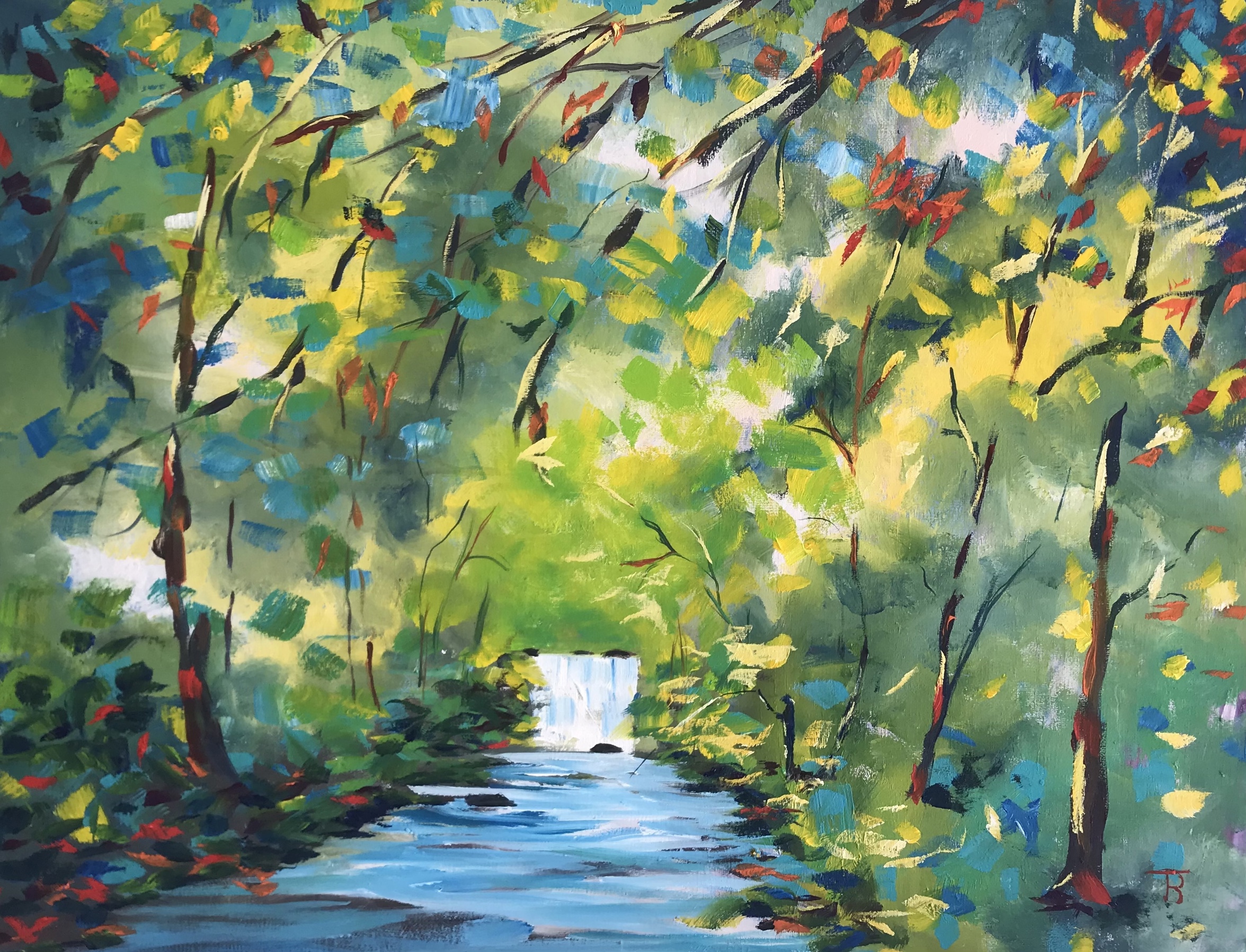 Woodland Waterfall