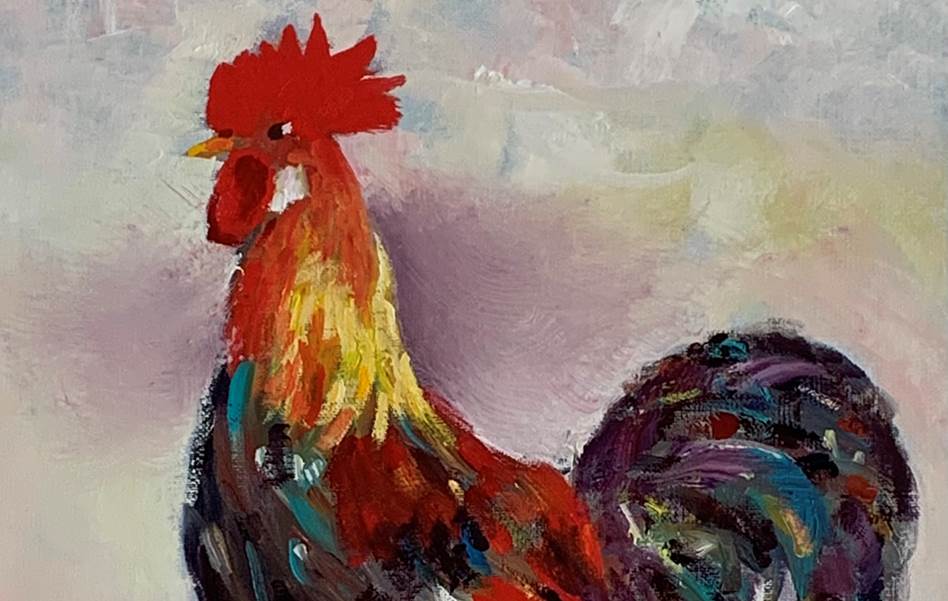 Colourful Rooster