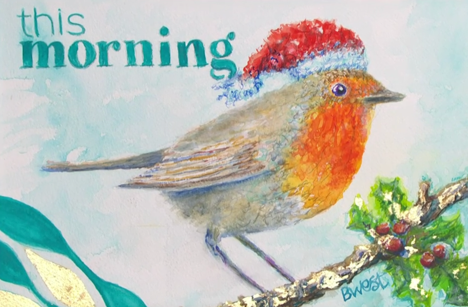 Festive Robin