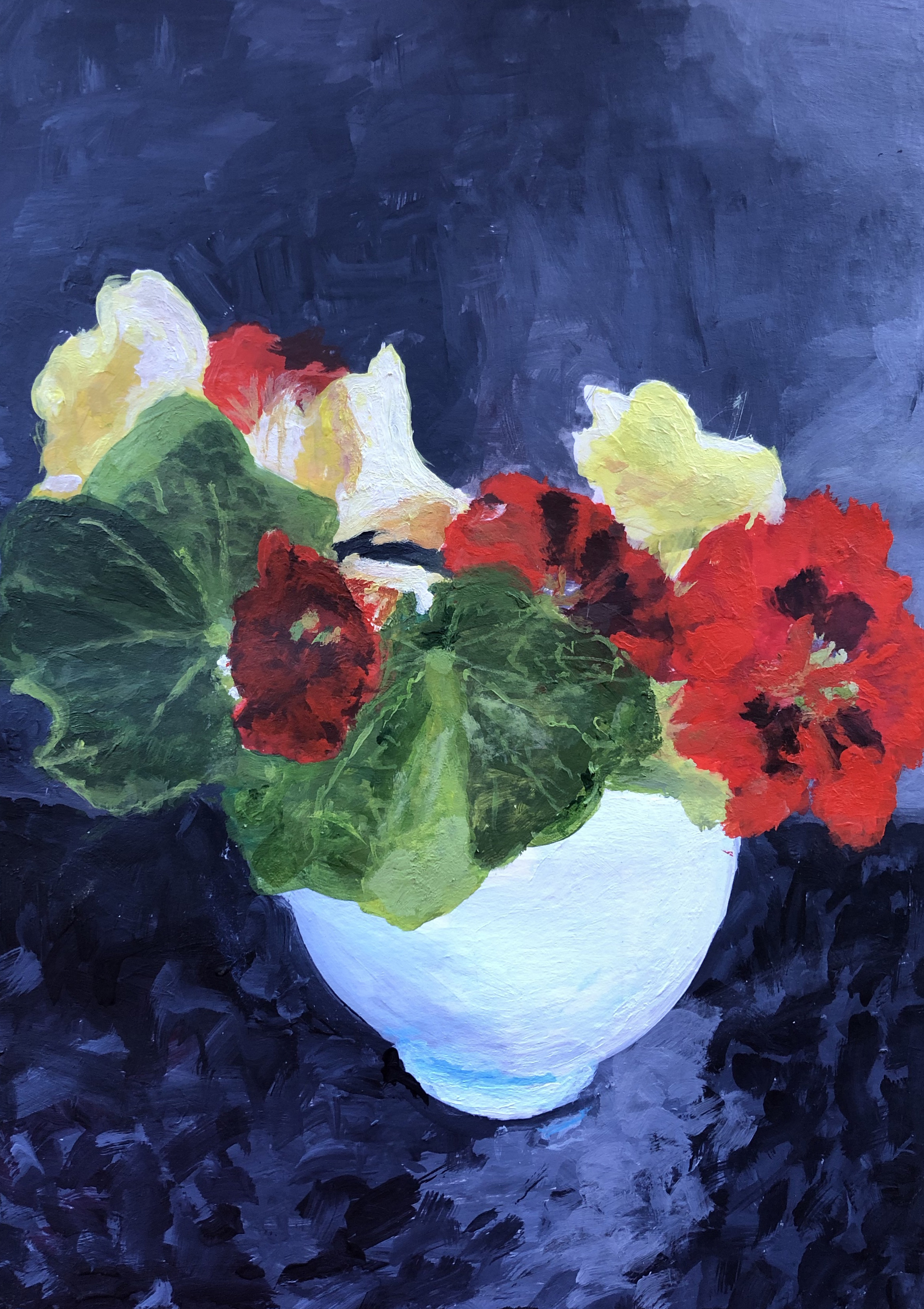 Nasturstians In Vase