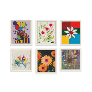 2026 Square Canvas Spring Gift Wrap Tags