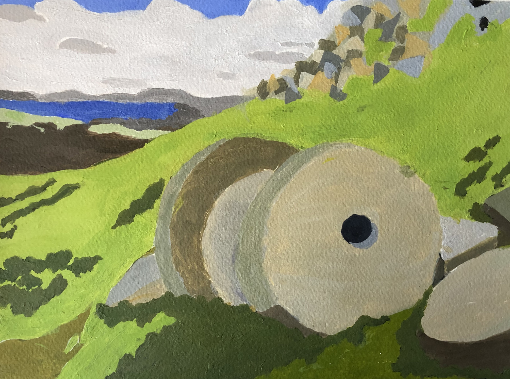 Millstones In Derbyshire