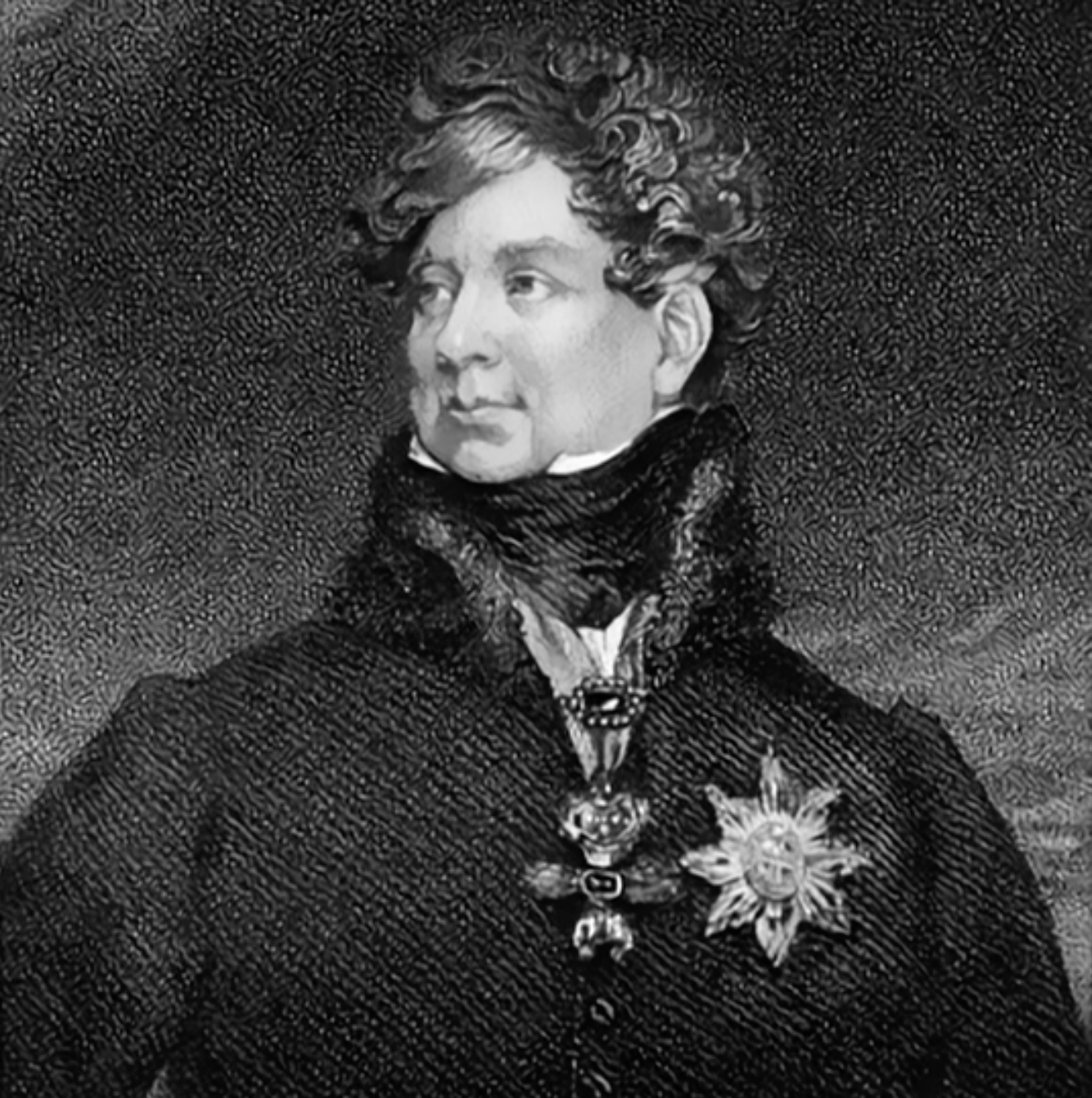 Portrait Of King George IV