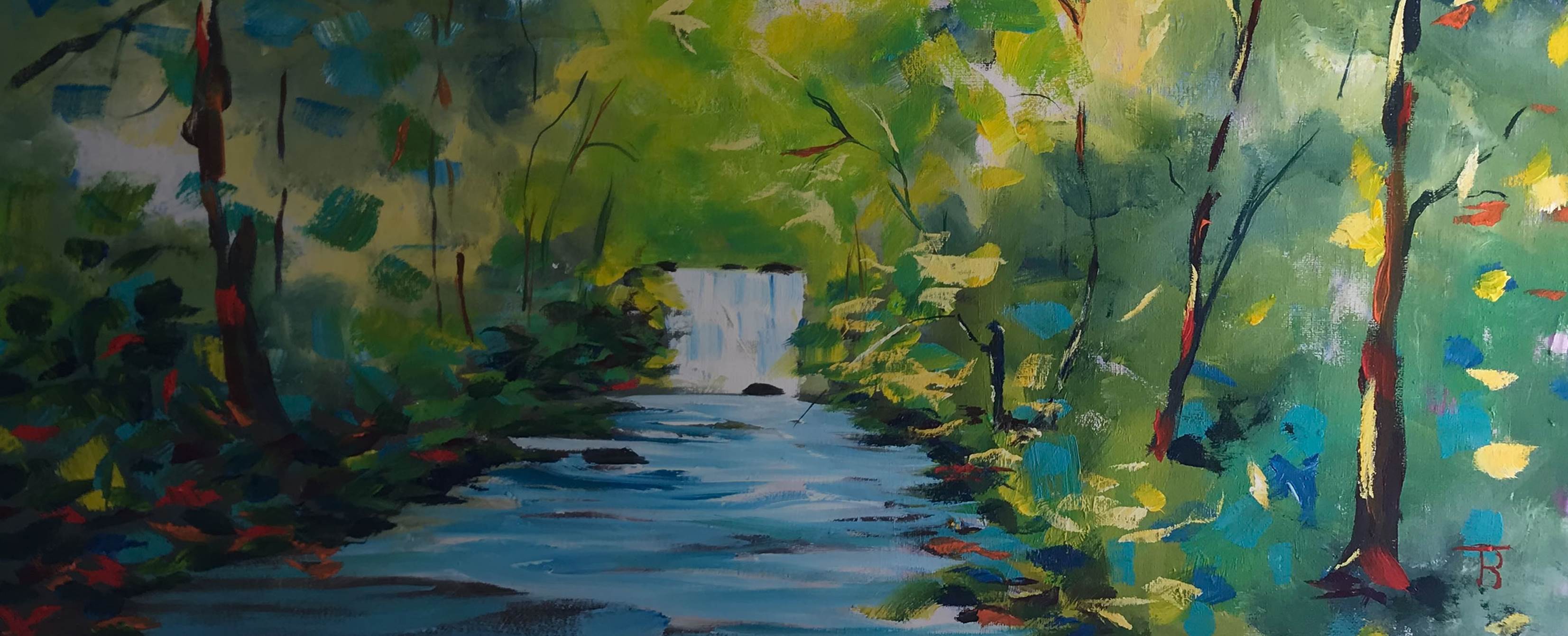 MFPA Artwork Woodland Waterfall Slider
