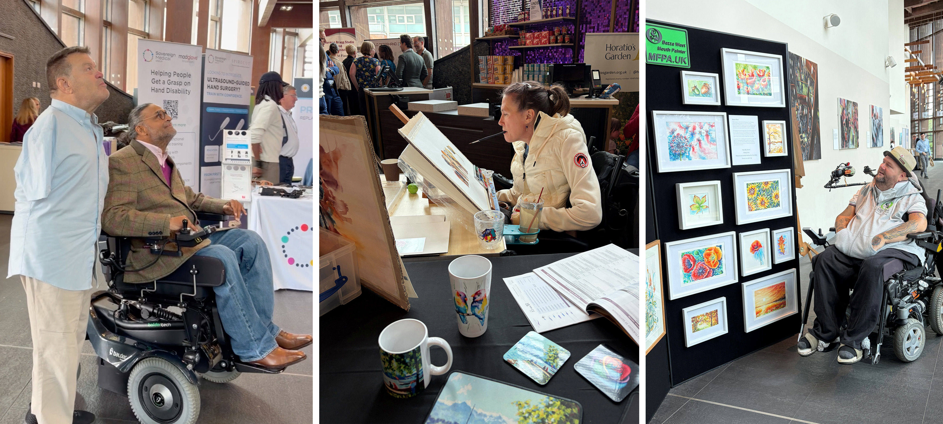 Fund Raising Exhibition For Stoke Mandeville