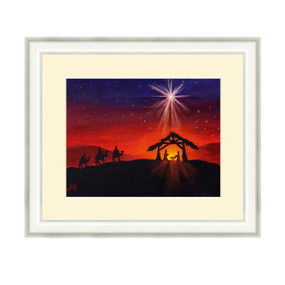 Art Print Christmas Frame Landscape