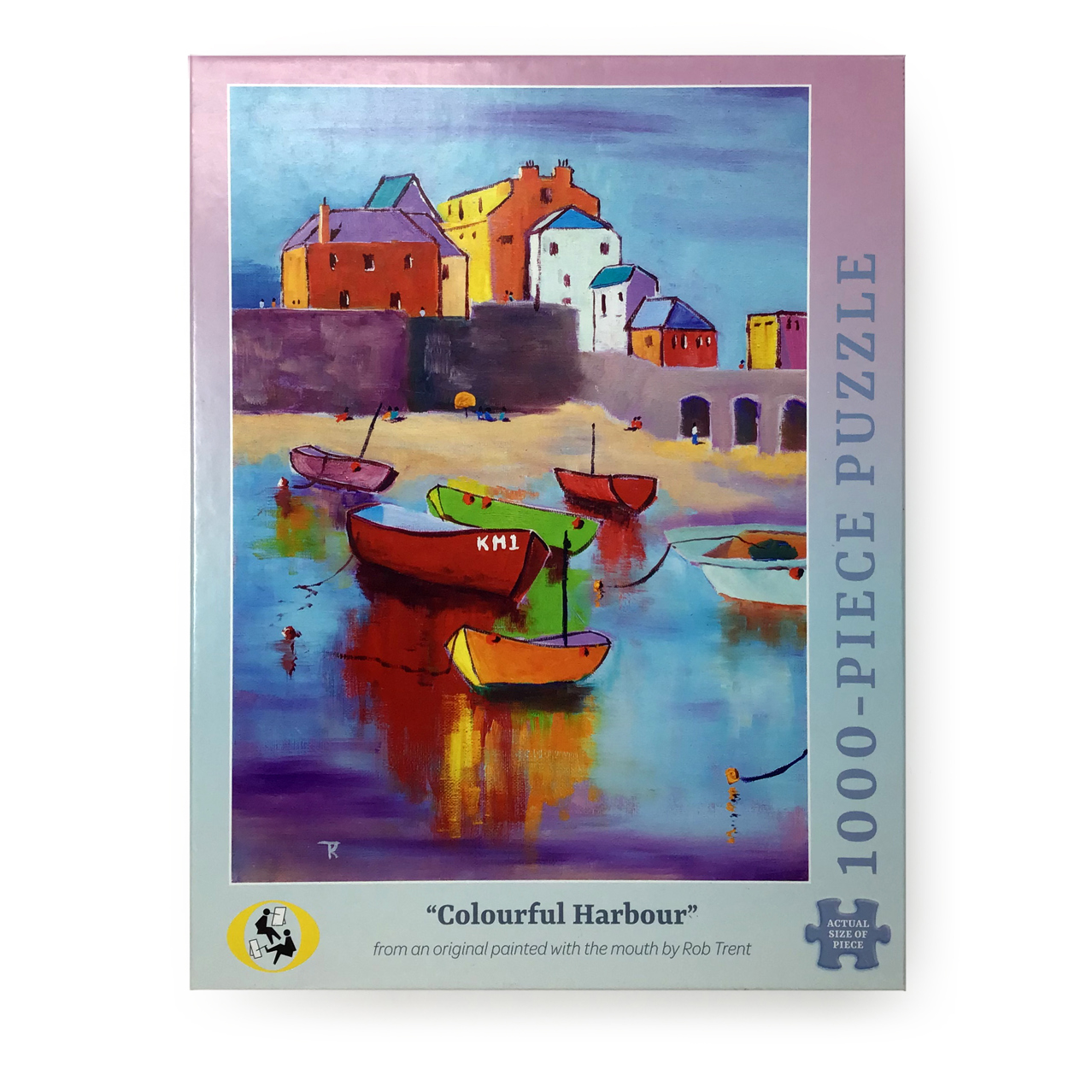 Colourful Harbour Jigsaw Square