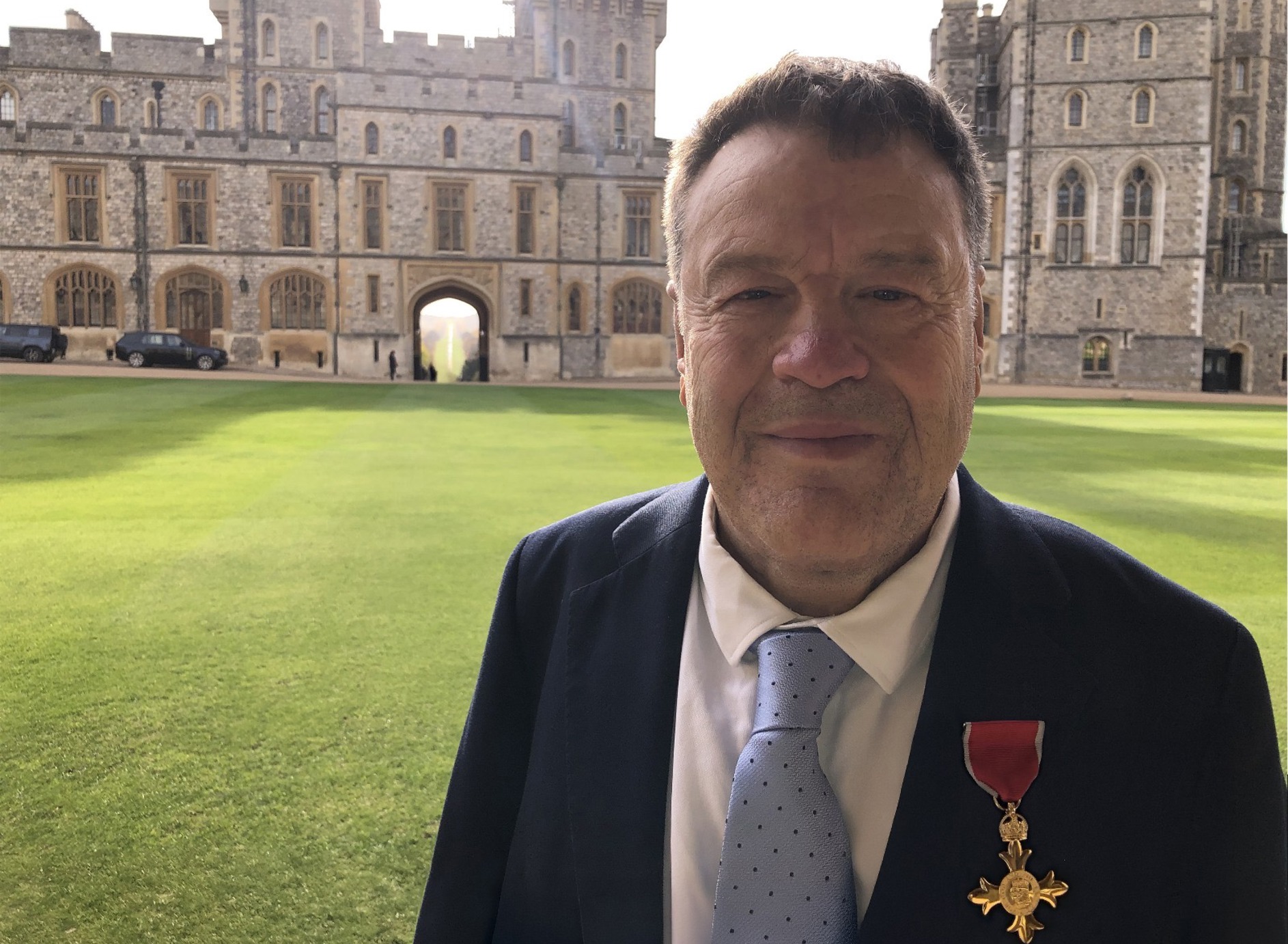 Tom Yendell OBE at Windsor Castle